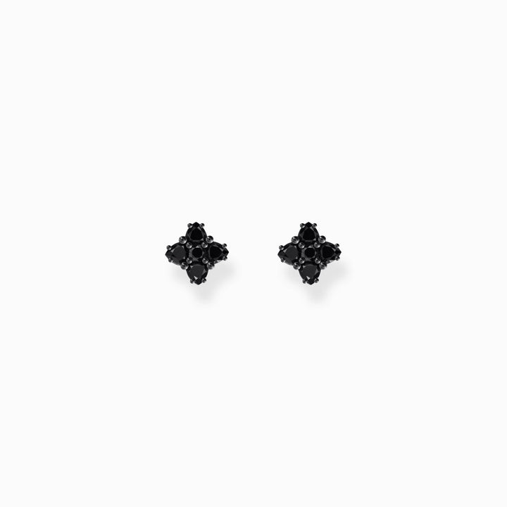 Sterling Silver Heritage Cross Black Zirconia Stud Earrings H2171 - 643 - 11Thomas Sabo Sterling SilverH2171 - 643 - 11