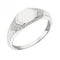 Sterling Silver Hexagonal Signet Zirconia Ring R3799CFiorelli SilverR3799C 52