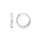 Sterling Silver Hoop Earrings CR685 - 001 - 21Thomas Sabo Sterling SilverCR685 - 001 - 21