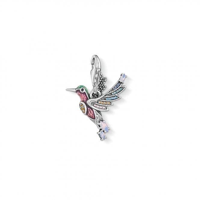 Sterling Silver Hummingbird Multicoloured Charm Pendant 1826 - 845 - 7Thomas Sabo Charm Club1826 - 845 - 7