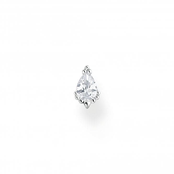 Sterling Silver Ice Crystal Single Earring H2259 - 051 - 14Thomas Sabo Charm Club CharmingH2259 - 051 - 14