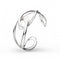 Sterling Silver Infinity Grande Cuff Bangle 71163RPKit Heath71163RP
