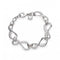 Sterling Silver Infinity Grande Link Bracelet 71164RPKit Heath71164RP