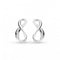 Sterling Silver Infinity Grande Stud Earrings 41164RPKit Heath41164RP