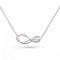 Sterling Silver Infinity Necklace 91161RPKit Heath91161RP