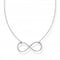 Sterling Silver Infinity Necklace KE2139 - 001 - 21 - L45VThomas Sabo Charm ClubKE2139 - 001 - 21 - L45V