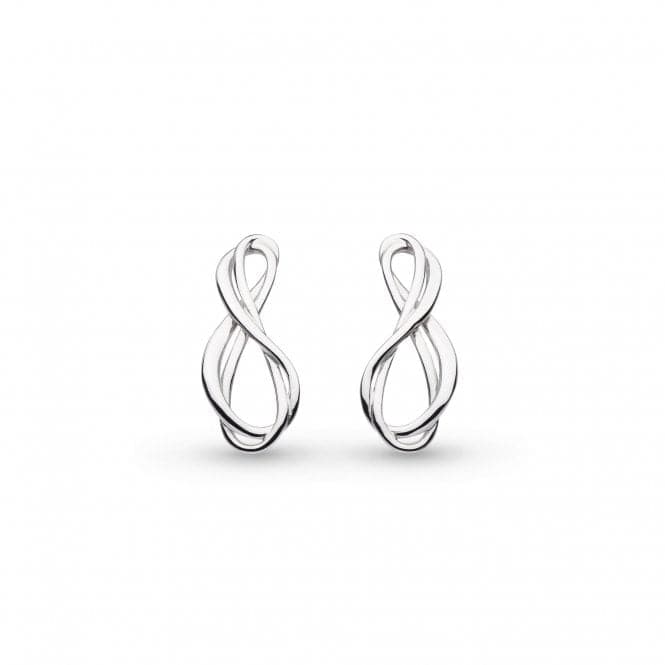 Sterling Silver Infinity Stud Earrings 41163RPKit Heath41163RP