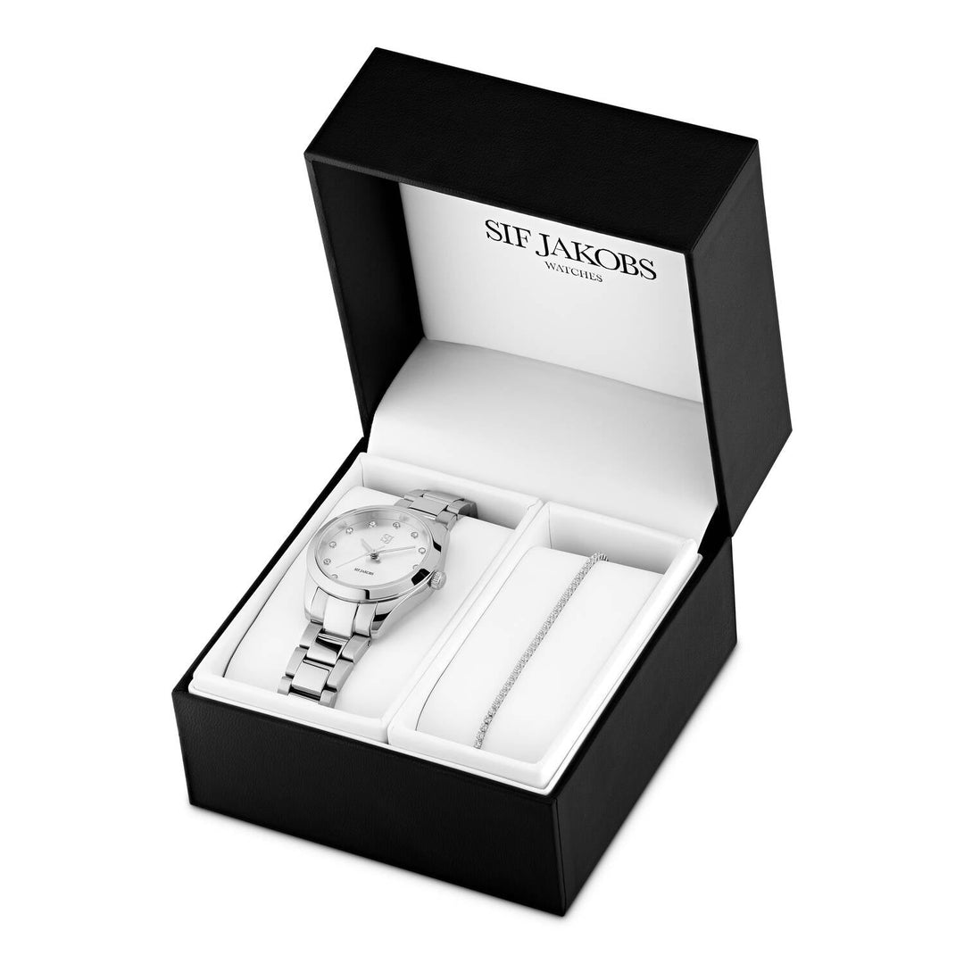 Sterling silver Joelle Set SJ - W1040SET - CZSif JakobsSJ - W1040SET - CZ