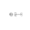 Sterling Silver Ladies Silver White Stone Ear Studs H1963 - 051 - 14Thomas Sabo Sterling SilverH1963 - 051 - 14