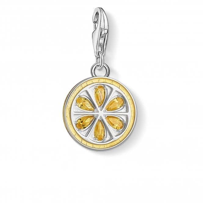 Sterling Silver Lemon Charm Pendant 1835 - 041 - 4Thomas Sabo Charm Club1835 - 041 - 4
