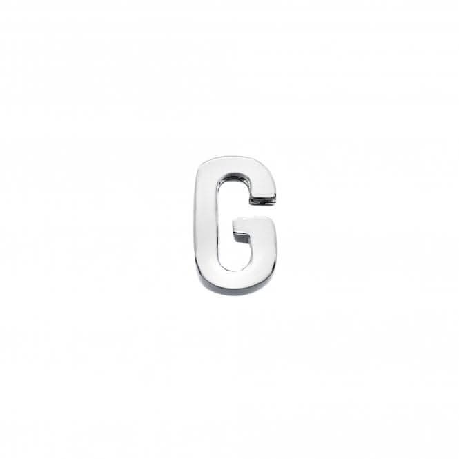 Sterling Silver Letter G Icon Pendant DP797Hot DiamondsDP797