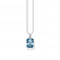 Sterling Silver Light Blue Stone Necklace KE1964 - 009 - 1 - L45VThomas Sabo Sterling SilverKE1964 - 009 - 1