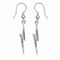 Sterling Silver Lightning Bolt Drop Earrings with Crystal ElementsHarry PotterHPSE001