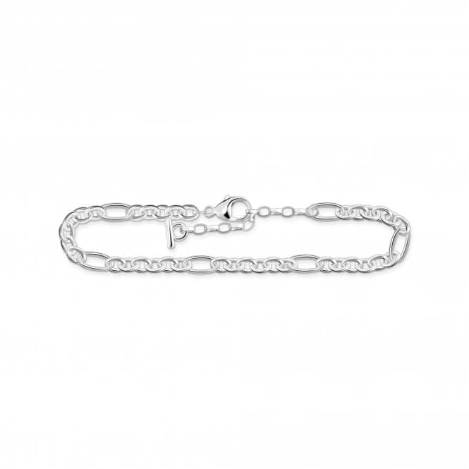 Sterling Silver Links Anklet AK0021 - 001 - 21 - L27VThomas Sabo Sterling SilverAK0021 - 001 - 21