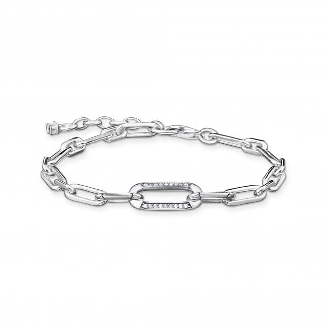 Sterling Silver Links Bracelet A2032 - 643 - 14 - L19VThomas Sabo Sterling SilverA2032 - 643 - 14