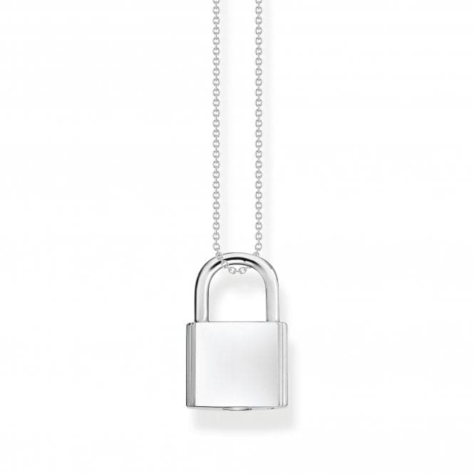 Sterling Silver Lock Necklace KE2130 - 001 - 21 - L45VThomas Sabo Sterling SilverKE2130 - 001 - 21 - L45V