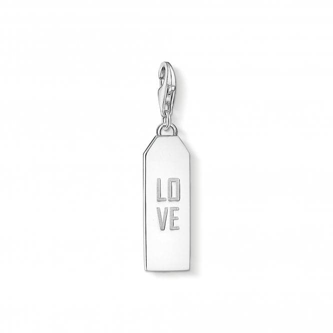 Sterling Silver Love Charm 1738 - 001 - 21Thomas Sabo Charm Club1738 - 001 - 21