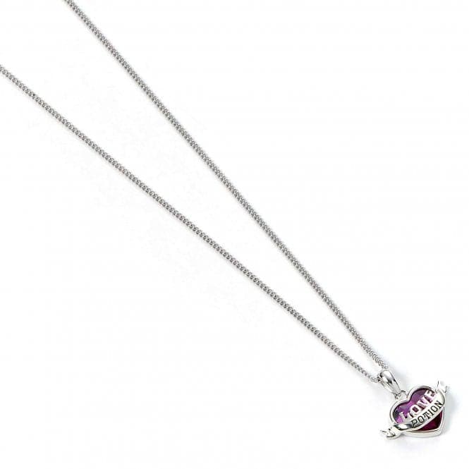 Sterling Silver Love Potion Necklace With CrystalsHarry PotterHPSN0235