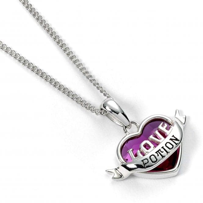 Sterling Silver Love Potion Necklace With CrystalsHarry PotterHPSN0235