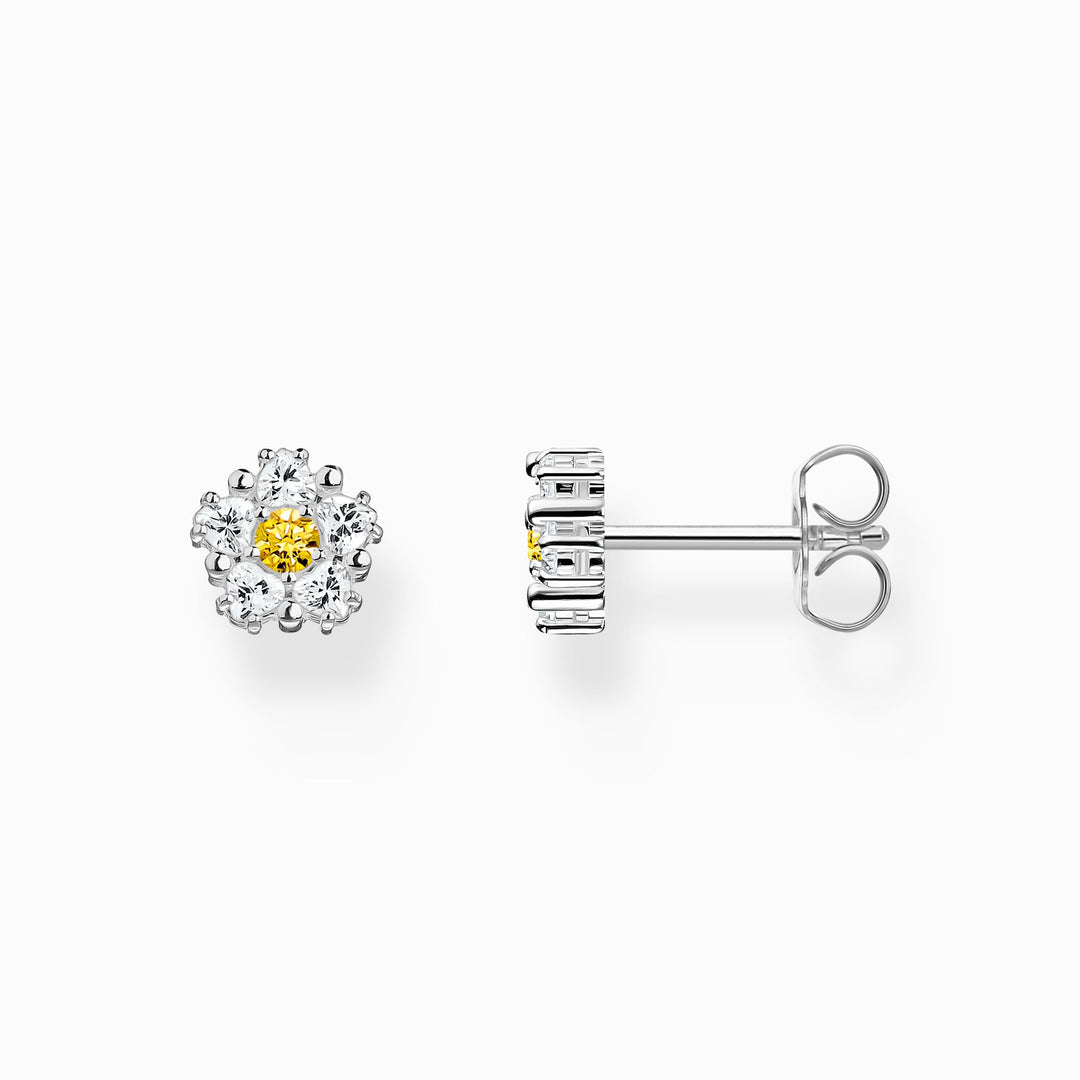 Sterling Silver Lovely Daisy Small Studs H2297 - 051 - 4Thomas Sabo Sterling SilverH2297 - 051 - 4