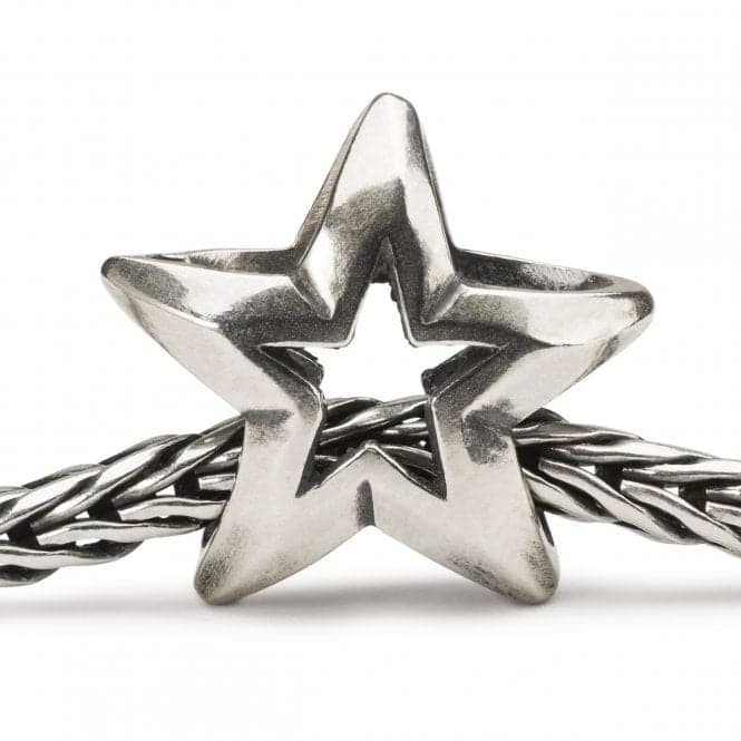 Sterling Silver Lucky Star Bead TAGBE - 10247TrollbeadsTAGBE - 10247