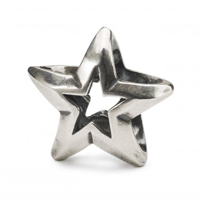 Sterling Silver Lucky Star Bead TAGBE - 10247TrollbeadsTAGBE - 10247