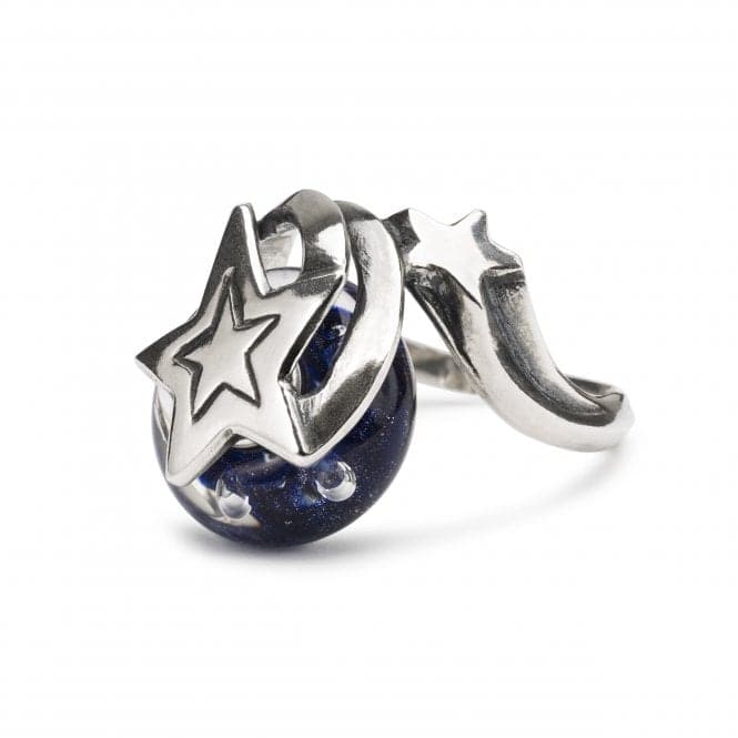 Sterling Silver Lucky Stars Fantasy RingTrollbeadsTAGRI - 00512 Size 49