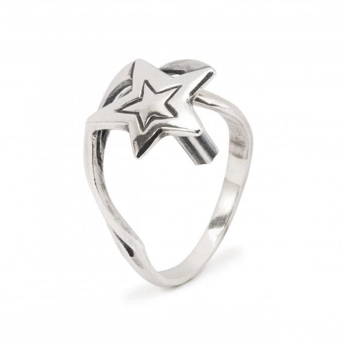 Sterling Silver Lucky Stars Fantasy RingTrollbeadsTAGRI - 00512 Size 49