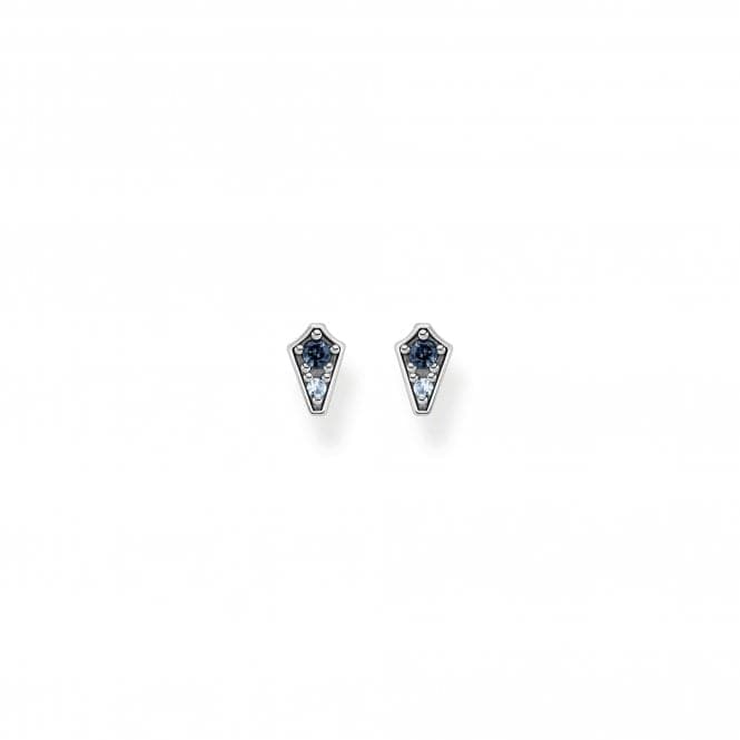 Sterling Silver Magic Stars Blue Ear Studs H2210 - 667 - 1Thomas Sabo Sterling SilverH2210 - 667 - 1