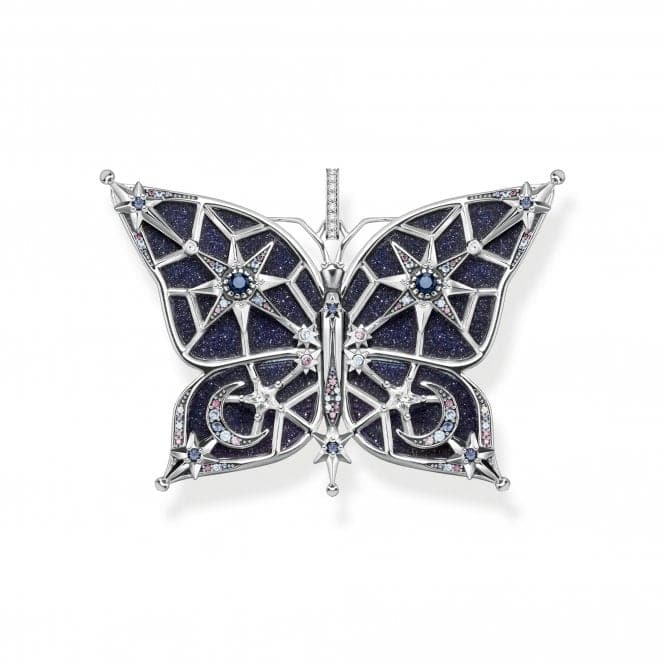 Sterling Silver Magic Stars Butterfly Pendant PE925 - 945 - 7Thomas Sabo Sterling SilverPE925 - 945 - 7