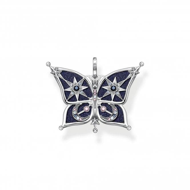 Sterling Silver Magic Stars Butterfly Pendant PE929 - 945 - 7Thomas Sabo Sterling SilverPE929 - 945 - 7