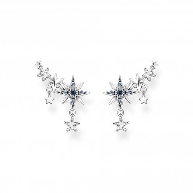 Sterling Silver Magic Stars Ear Climbers H2223 - 945 - 7Thomas Sabo Sterling SilverH2223 - 945 - 7