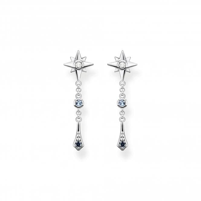 Sterling Silver Magic Stars Elegant Drop Earrings H2209 - 945 - 7Thomas Sabo Sterling SilverH2209 - 945 - 7