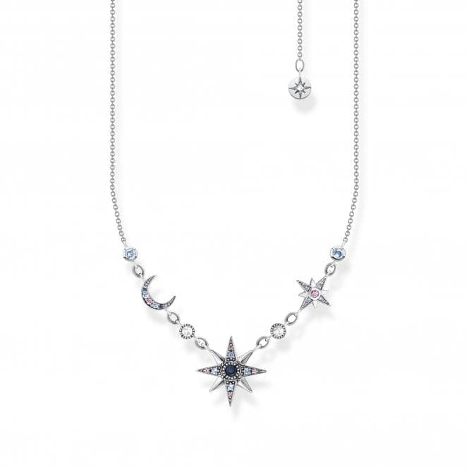 Sterling Silver Magic Stars Necklace KE2119 - 945 - 7 - L45VThomas Sabo Sterling SilverKE2119 - 945 - 7 - L45V