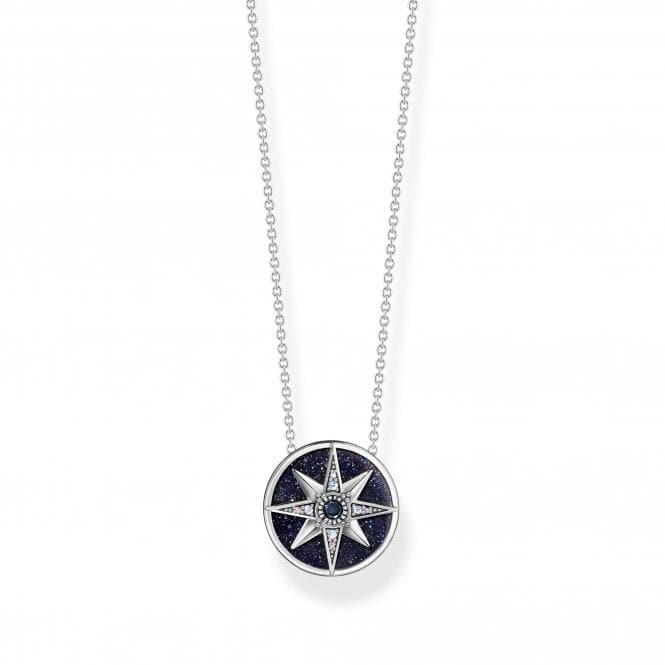 Sterling Silver Magic Stars Ornament Necklace KE2140 - 945 - 7 - L45VThomas Sabo Sterling SilverKE2140 - 945 - 7 - L45V