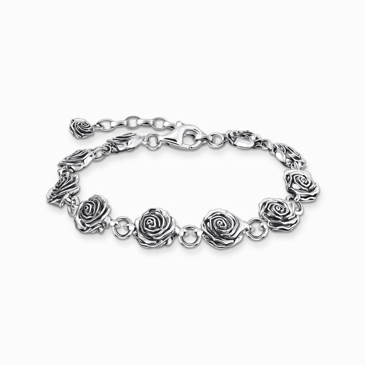 Sterling Silver Midnight Rose Bracelet A2197 - 637 - 21Thomas Sabo Sterling SilverA2197 - 637 - 21 - L19v