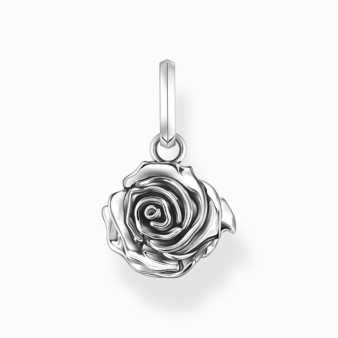 Sterling Silver Midnight Rose Pendant PE982 - 637 - 21Thomas Sabo Sterling SilverPE982 - 637 - 21