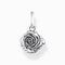 Sterling Silver Midnight Rose Pendant PE982 - 637 - 21Thomas Sabo Sterling SilverPE982 - 637 - 21
