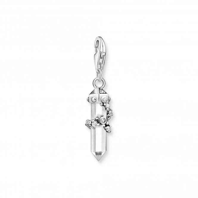 Sterling Silver Milky Quartz Charm 1908 - 690 - 14Thomas Sabo Charm Club1908 - 690 - 14