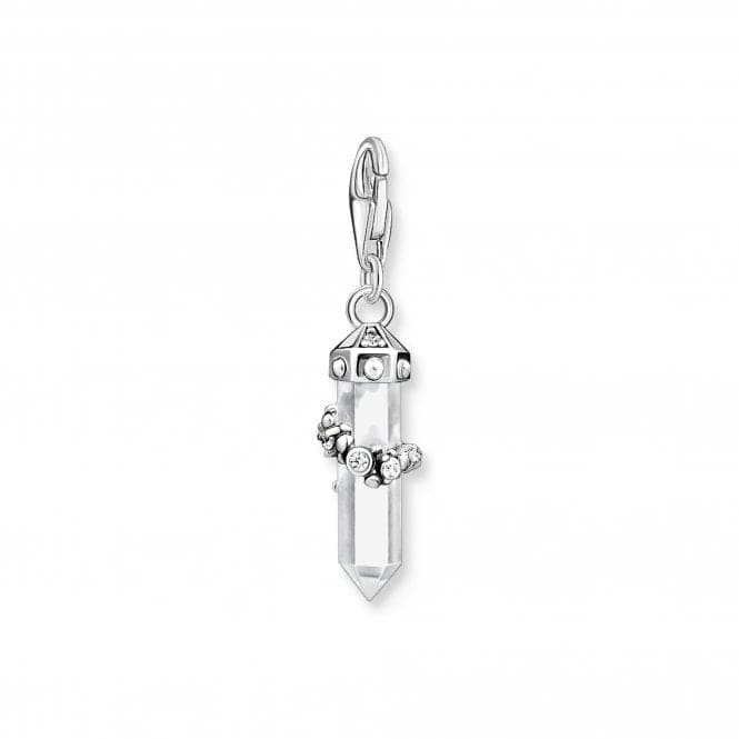 Sterling Silver Milky Quartz Charm 1908 - 690 - 14Thomas Sabo Charm Club1908 - 690 - 14