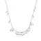 Sterling Silver Monsoon Statement Necklace DN138Hot DiamondsDN138