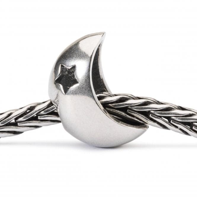 Sterling Silver Moon and Stars Bead TAGBE - 10209TrollbeadsTAGBE - 10209