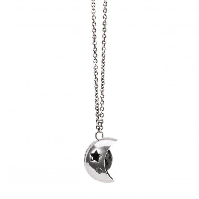 Sterling Silver Moon and Stars Pendant TAGPE - 00076TrollbeadsTAGPE - 00076