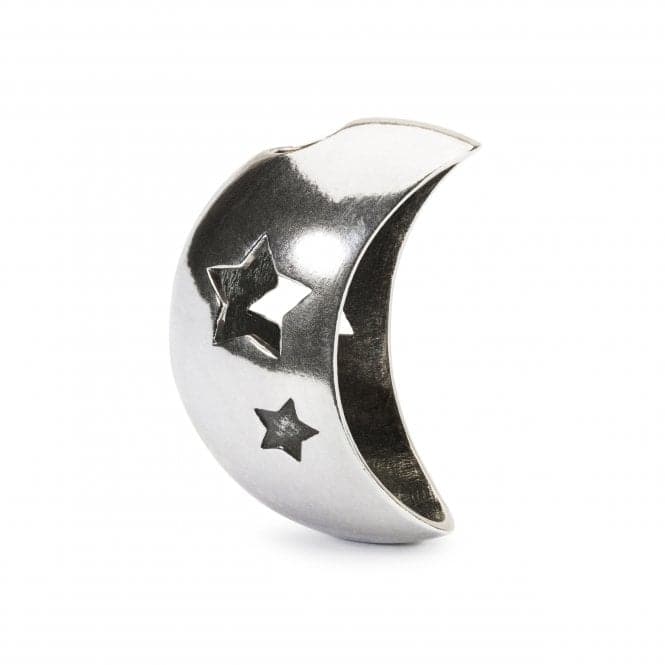 Sterling Silver Moon and Stars Pendant TAGPE - 00076TrollbeadsTAGPE - 00076