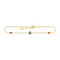 Sterling Silver Multicoloured Gold Filigree Anklet AK0020 - 995 - 7 - L27vThomas Sabo Sterling SilverAK0020 - 995 - 7 - L27v