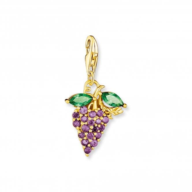 Sterling Silver Multicoloured Grape Charm Pendant 1878 - 472 - 7Thomas Sabo Charm Club1878 - 472 - 7