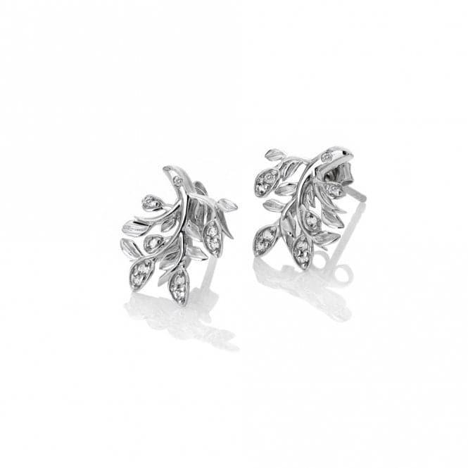 Sterling Silver Nurture White Topaz Earrings DE688Hot DiamondsDE688