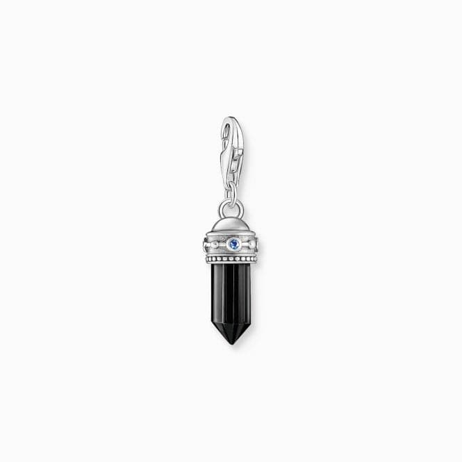 Sterling Silver Onyx Hexagon Shaped Charm 2110 - 698 - 11Thomas Sabo Charm Club Charmista2110 - 698 - 11