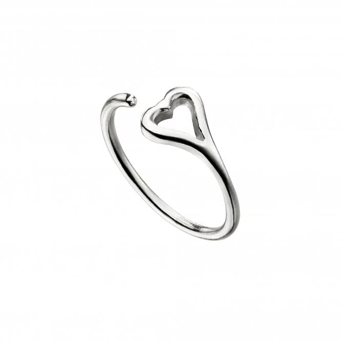 Sterling Silver Open Heart Toe Ring R3739BeginningsR3739