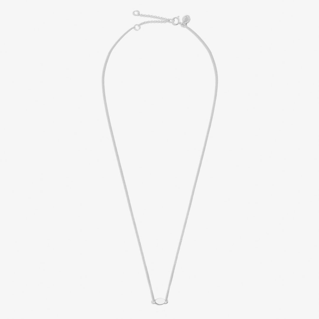 Sterling Silver Oval Necklace JJS0134Joma JewelleryJJS0134